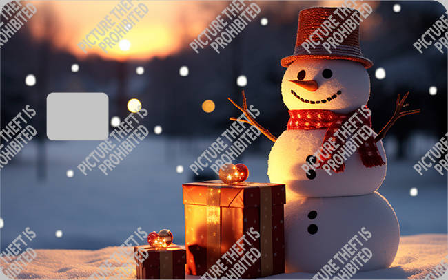 Bank  Card Sticker-BC-2764